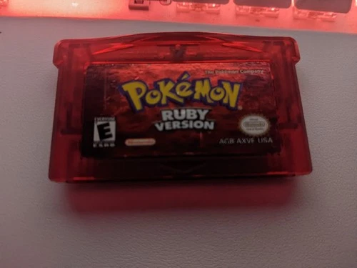 New ListingDry Battery: Ruby Version Authentic Tested Nintendo GBA Game Boy Advance