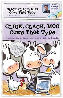Click, Clack, Moo: Cows That Type/ Book and CD