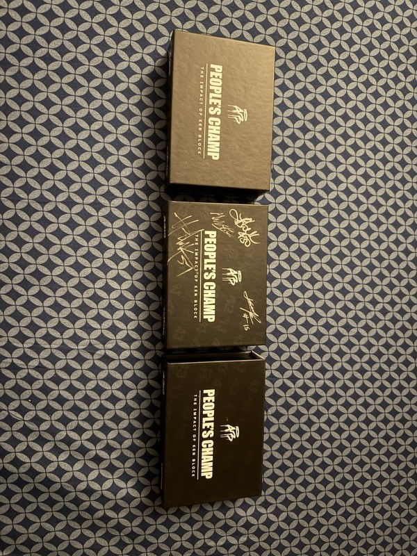 Hoonigan Ken Block Limited Edition Pins signed by the block family 
