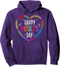 Happy Mother's Day Mom Grandma Funny Mother's Unisex Hooded Sweatshirt