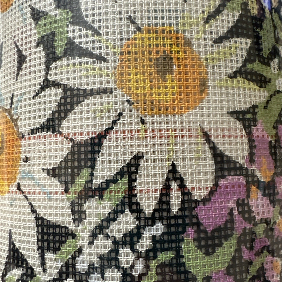 Printed Needlepoint Canvas w Floss Needle Included  Sense Of Morning Dew Unitas - Image 2 of 4