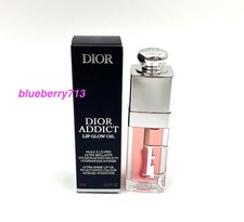 New Dior Addict Lip Glow Oil Color Reviver Cherry Oil  001 Pink Full Size
