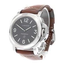 Officine Panerai Luminor Base PAM00000 43mm Black Dial Hand-Winding Watch #C4997