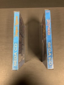 Sega Cd Lot (6) Games Tested And Working- Lunar - Woody - Robo -Silpeed-Dungeon