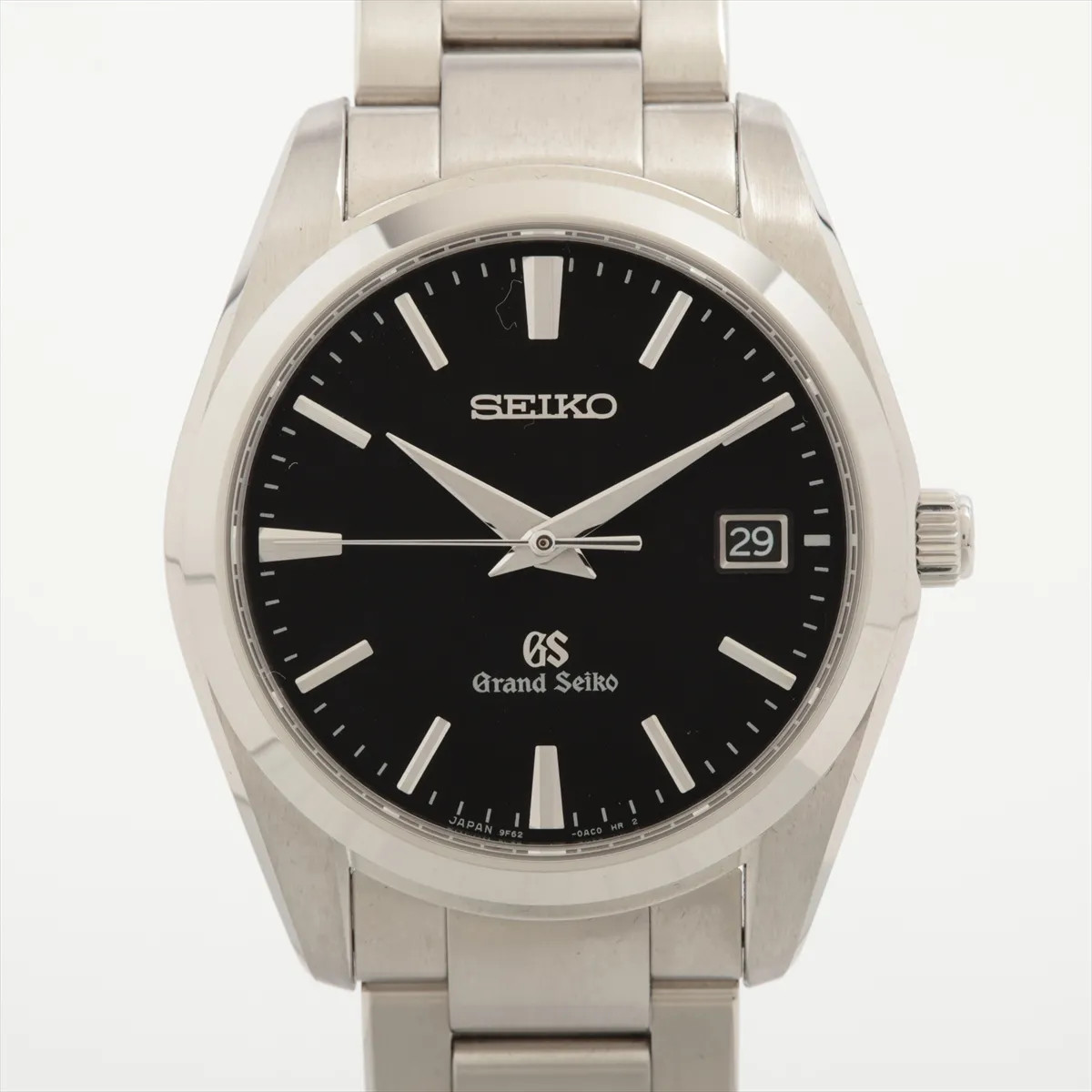 Grand Seiko Heritage Collection SBGX061 SS SS QZ black dial 2 Extra Links 9F62-0