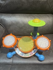 Vtech KidiBeats Drum Set Music Toy for Kids Tested