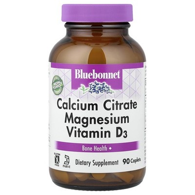 Calcium Citrate Magnesium Vitamin D3, 90 Caplets