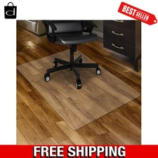 Clear PVC Chair Mat 30" x 48" - Anti-Slip Protection for Hard Floors