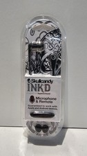 New Skullcandy INKD wired earbuds W/ microphone inline Remote Apple Android