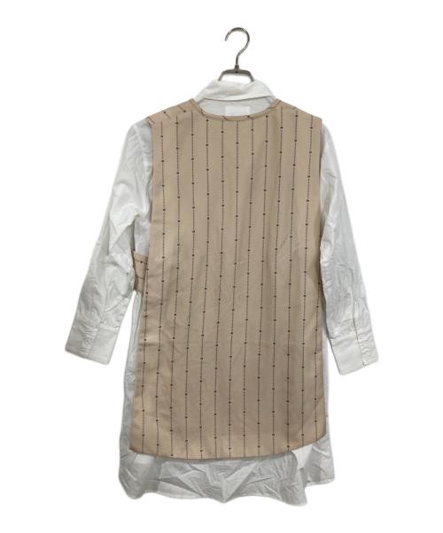 Ameri                    LOGO STRIPE VEST SET TUN… - image 2