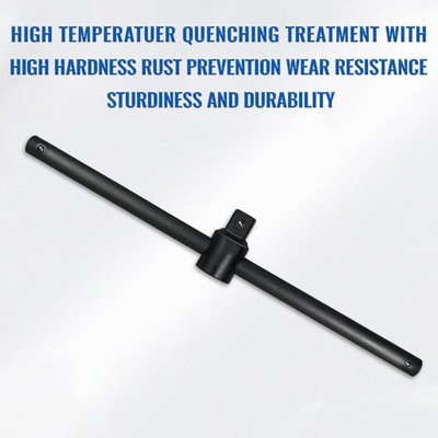 T-Handle Sliding Socket Wrench Breaker Bar – High Torque, Ergonomic Design, Good Wear Resistance (Choose 1/2", 3/4", Or 1" Drive)