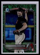 2025 Bowman Draft - Dean Livingston #BDC-175 Green Grass Refractor /99