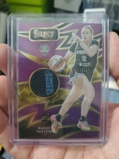 Hailey Van Lith Patch 2025 Select WNBA Purple /49 .