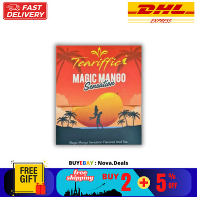 1 X Teariffic Magic Mango Sensation Sexual Men Herb Energy Coffee (12 Sachets)