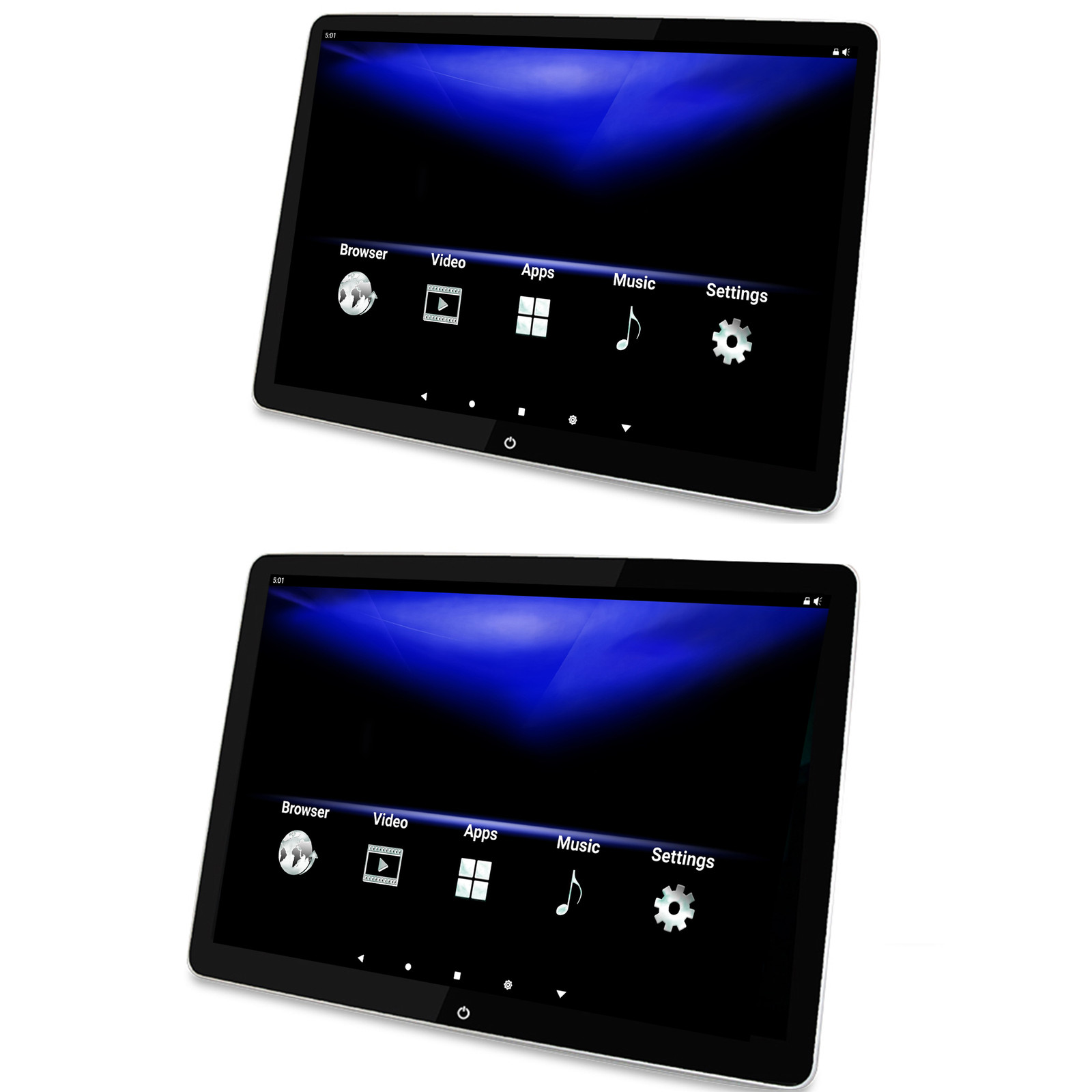 For Toyota 1 Set 12"" Touchscreen Android Headrest Monitor 8GB+128GB WiFi+4G