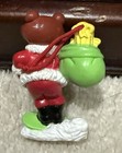 VTG 1993 Kraft General Foods Sugar Bear Golden Crisp Santa Christmas Ornament  — photo 2