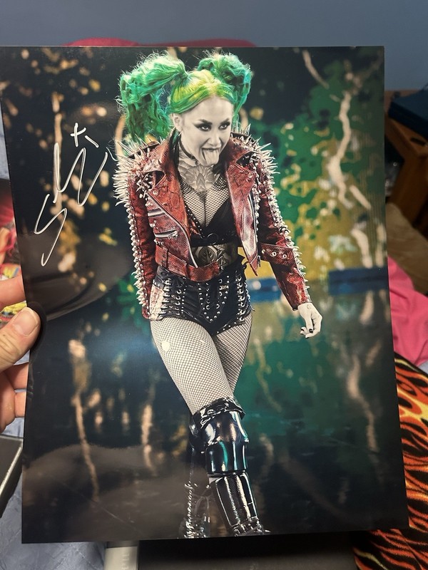 Shotzi (11x14 metallic) Funhouse  photo signed auto autographed WWE