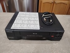 EMERSON VCR4003A 4 Head VHS HQ Video Cassette Player Recorder Tested Guide