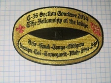G5b 42 147 450 216 429  2014 Section Conclave Camp Naish Patch