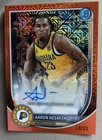 Aaron Nesmith 2025-26 Bowman Chrome Orange Mojo Refractor Auto /25