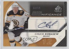2008-09 SP Game Used Edition SIGnificance 50/50 Chuck Kobasew #SIG-KO Auto n1u