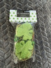 St Patrick  s Day Shamrock Garland 72  Retired Hobby Lobby