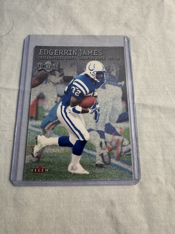 2000 Fleer Metal - Edgerrin James #89