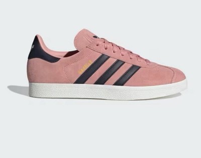 Adidas Gazelle Glow Pink Aurora Black Core White Shoes JH5388 Men's Sizes 9:5