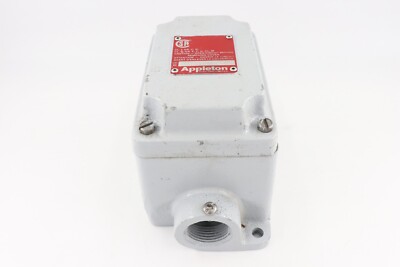 APPLETON	EFDC175-FKE-1	1-GANG 3/4'' MALLEABLE FEED THRU ELECTRICAL BOX