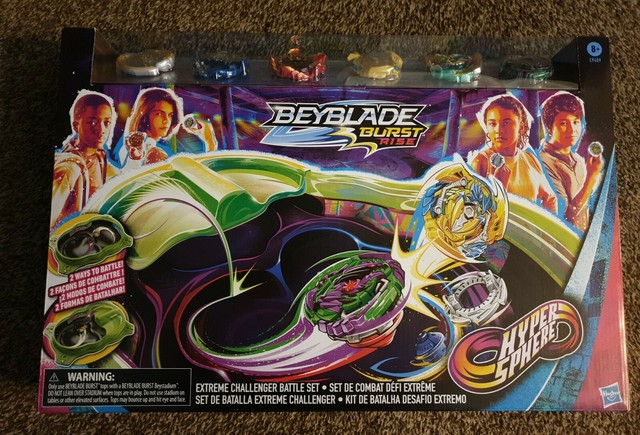 Beyblade Burst Rise Hypersphere Extreme Challenger Battle Set Hasbro * Read for sale online | eBay