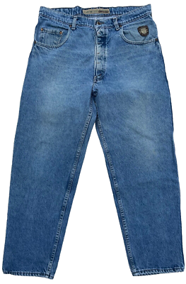 1990 LEVIS SILVER TAB RELAXED FIT SKATER BLUE JEANS 38 x 28