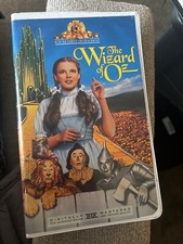 The Wizard of Oz (VHS) 1939 Judy Garland, Frank Morgan, Ray Bolger TESTED