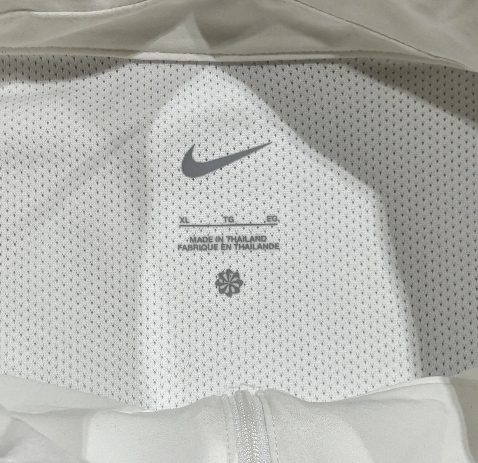 Nike Coach Kagaroo Pocket 1 4 Zip Spring Valley Baseball Pullover Uomo XL Bianco