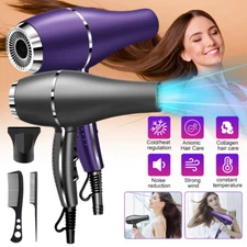Hair Dryer Blower 2200W Professional Negative Ionic Blow Fan Styler Hair Dryer
