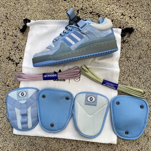 Size 16.5 adidas Bad Bunny x Forum Buckle Low Blue Tint for sale online eBay