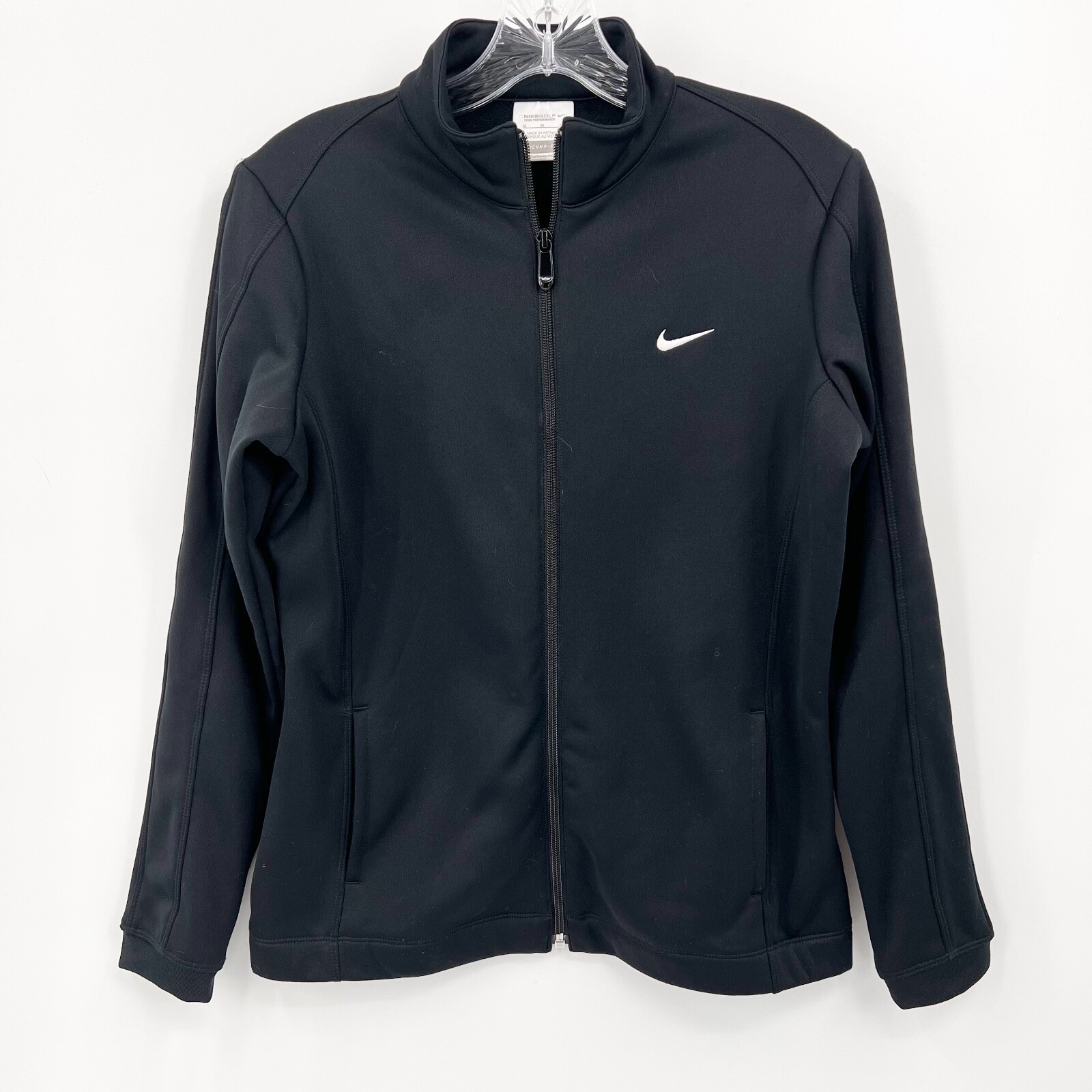 SACAI X NIKE Giacca NIKE GOLF donna taglia media nera Therma Fit Tour Performance full zip