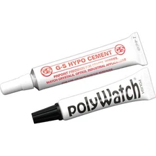Watchmakers G-S Hypo Cement Polywatch Scratch Remover Model Plastic Repair