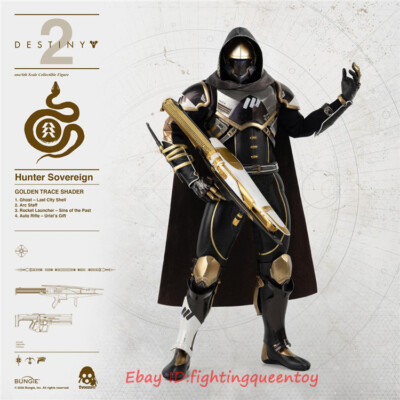 Threezero DESTINY 2 Hunter Sovereign GOLDEN TRACE Ver. 1/6 Figure INSTOCK