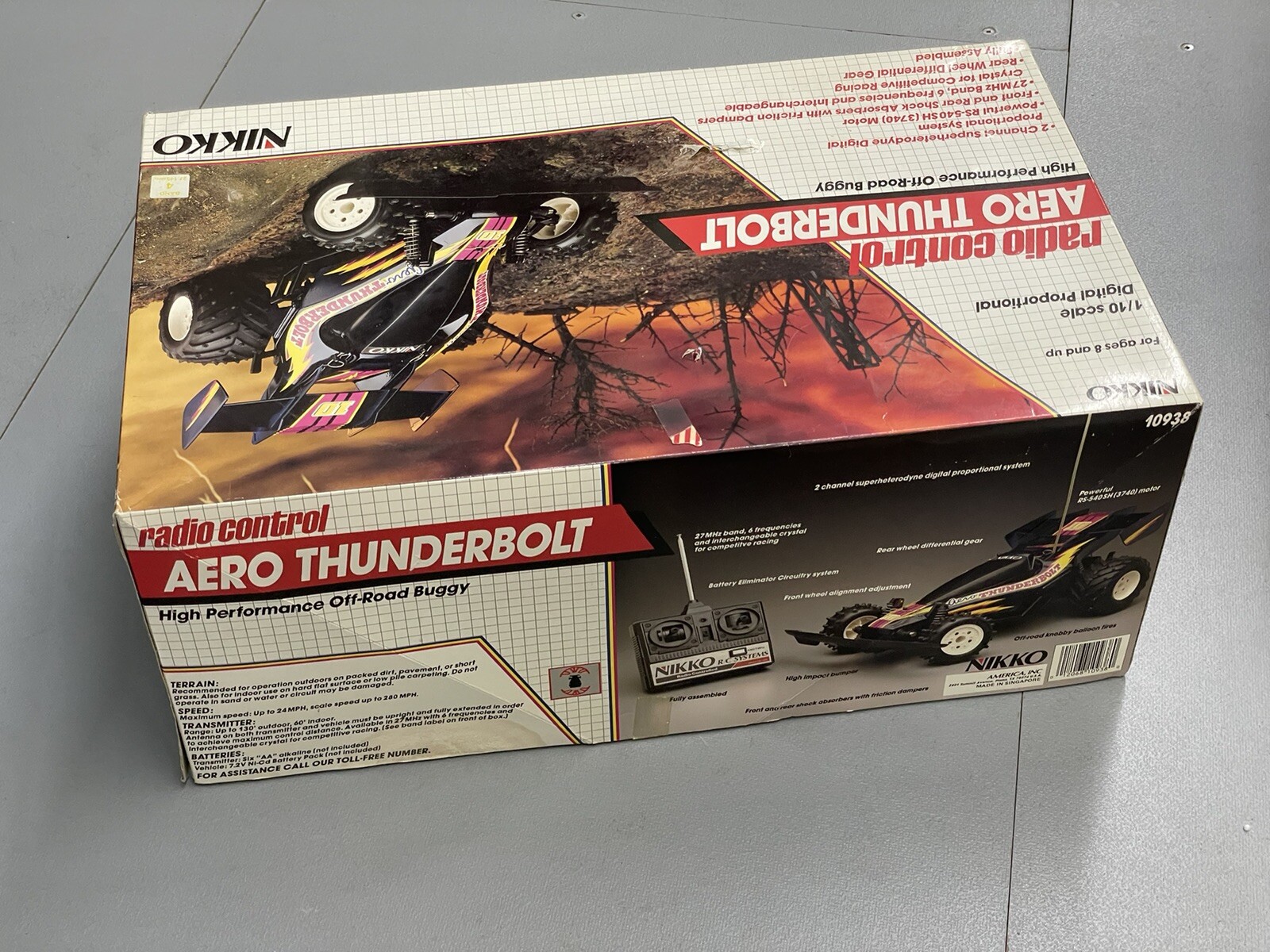 Nikko RC Aero Thunderbolt In Box | eBay