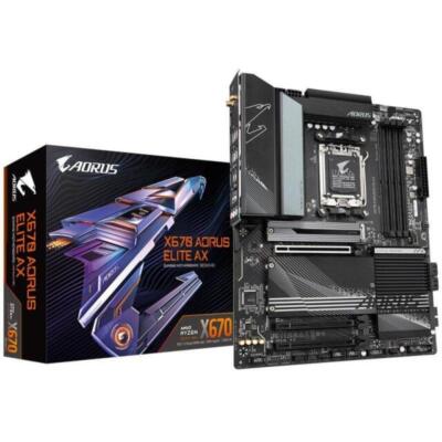 GIGABYTE X670 AORUS Elite AX Socket AM5 Motherboard - X670 AORUS ELITE AX