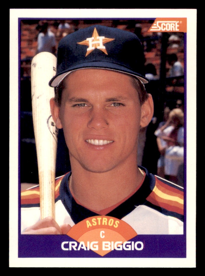1989 Score #237 Craig Biggio Rookie RC HOF
