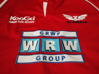 Maillot Rugby Union Llanelli Scarlets Galles 2005/2006 Kooga Taille L