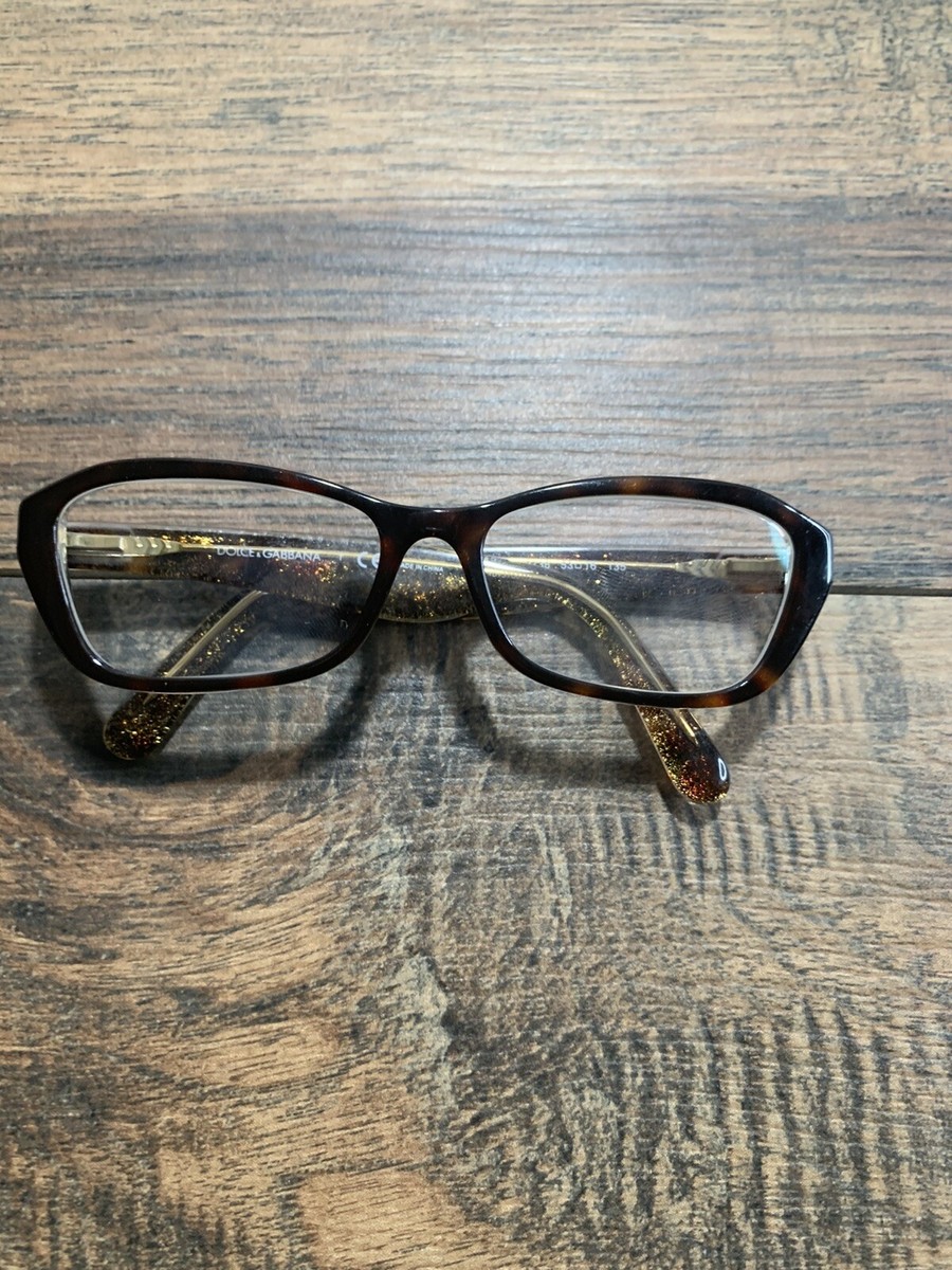 Dolce & Gabbana DG3168 2738 HAVANA EYEGLASSES GLASSES 53-16-135 No