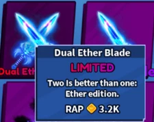 Blade Ball - Dual Ether Blade | FAST DELIVERY