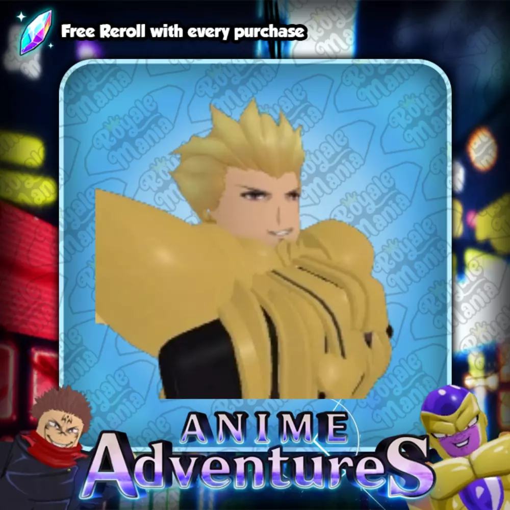 ROBLOX: Anime Adventures Gilgamesh (King of Heroes) Unit