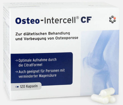 OSTEO-INTERCELL CF KALZIUM VITAMIN D3 K2 120 KAPS