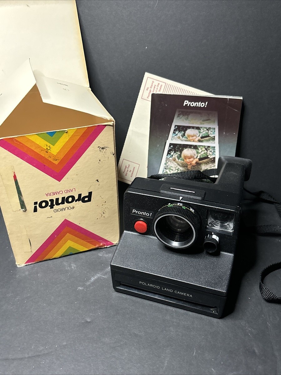 Polaroid Pronto Land Camera W/box And Manual!