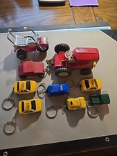 Lot Of Assorted Vintage, Retro, Plastic, Wood And Metal Toys