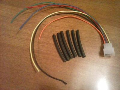 Fisher Minute Mount 6 pin Fishstick Handheld controller repair harness Solder II