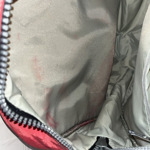 Kipling Umhängetasche rot Nylon Reißverschluss oben mittelgroß Reise Alltag - Bild 7 von 7